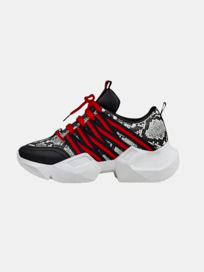 Женские спортивные кроссовки Royalfashion на толстой подошве Ivvert