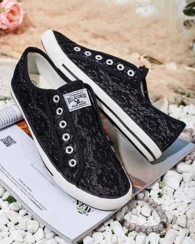 Royalfashion Naiste Imilla Brokaadist tennised