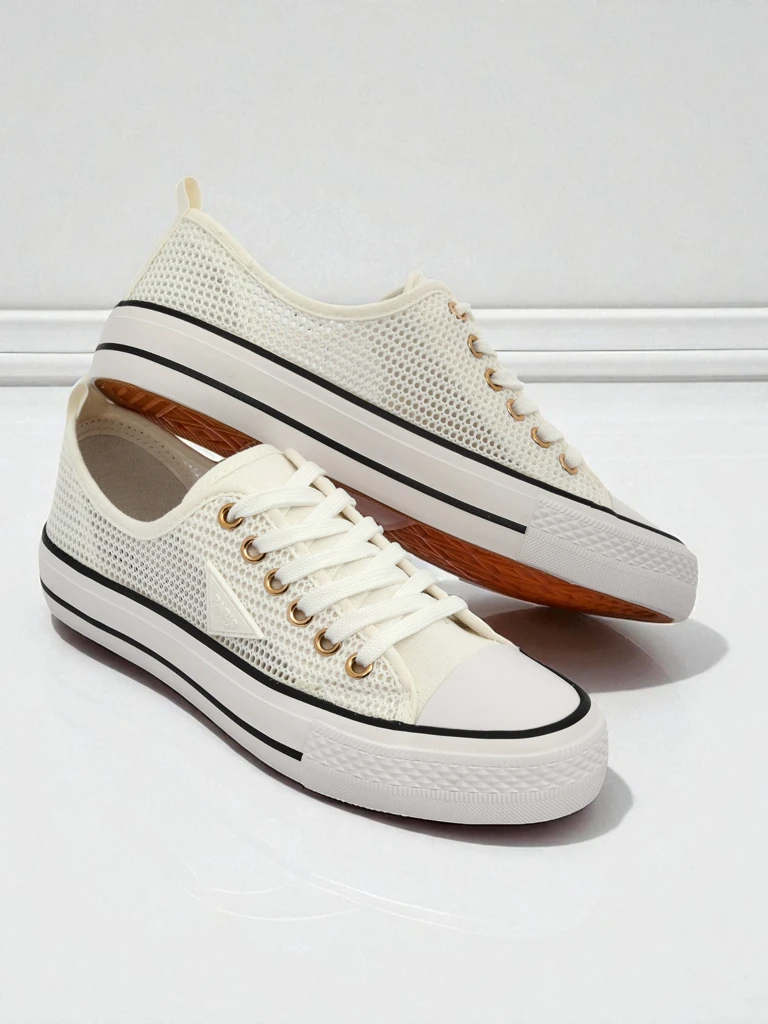 Royalfashion Women's perforated sneakers Rebbse