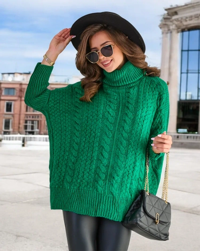 Royalfashion Women's Turtleneck Sweater