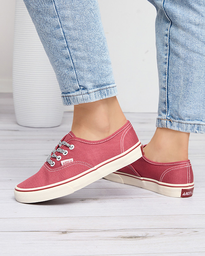 Royalfashion Dark pink women's Isyia sneakers