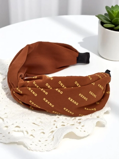 Royalfashion Juuksepael Punutud Mustriga Laras