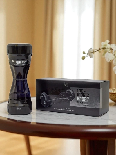 Inspired Perfumed Water for Men 100% Iconic Sport Black