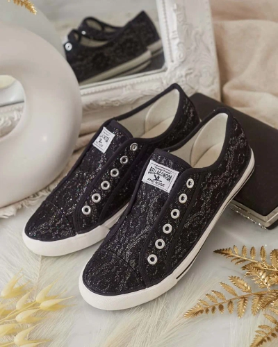 Royalfashion Naiste Imilla Brokaadist tennised