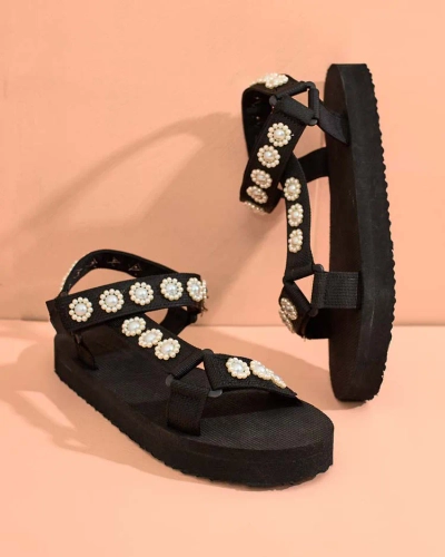 Royalfashion Женские спортивные сандалии на резинке