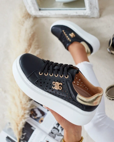 Royalfashion Women's sporty openwork Jovixi sneakers