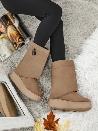 Lühikesed naiste a'la saapad kinnitatava pealisega Elizze