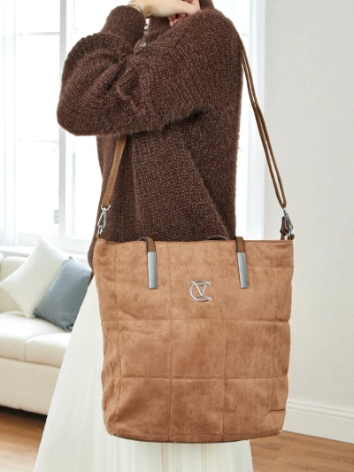 Caryenne Women's Shopper Bag Eco Suede