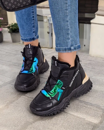 Royalfashion Potomi Kvinner's Sneakers með Hitað Fóður