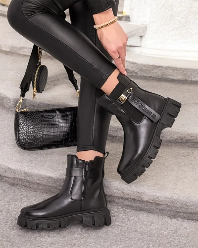 Royalfashion Women's eko leather Dobinas boots