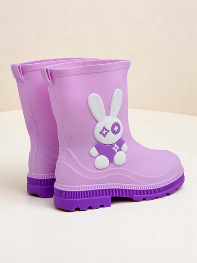 Royalfashion laste kummikud jänkuga Bunny Splash