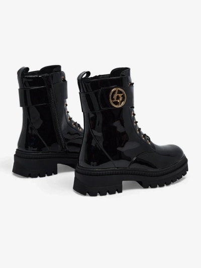 Lacquered Women's Eco-Leather Boots Eulin