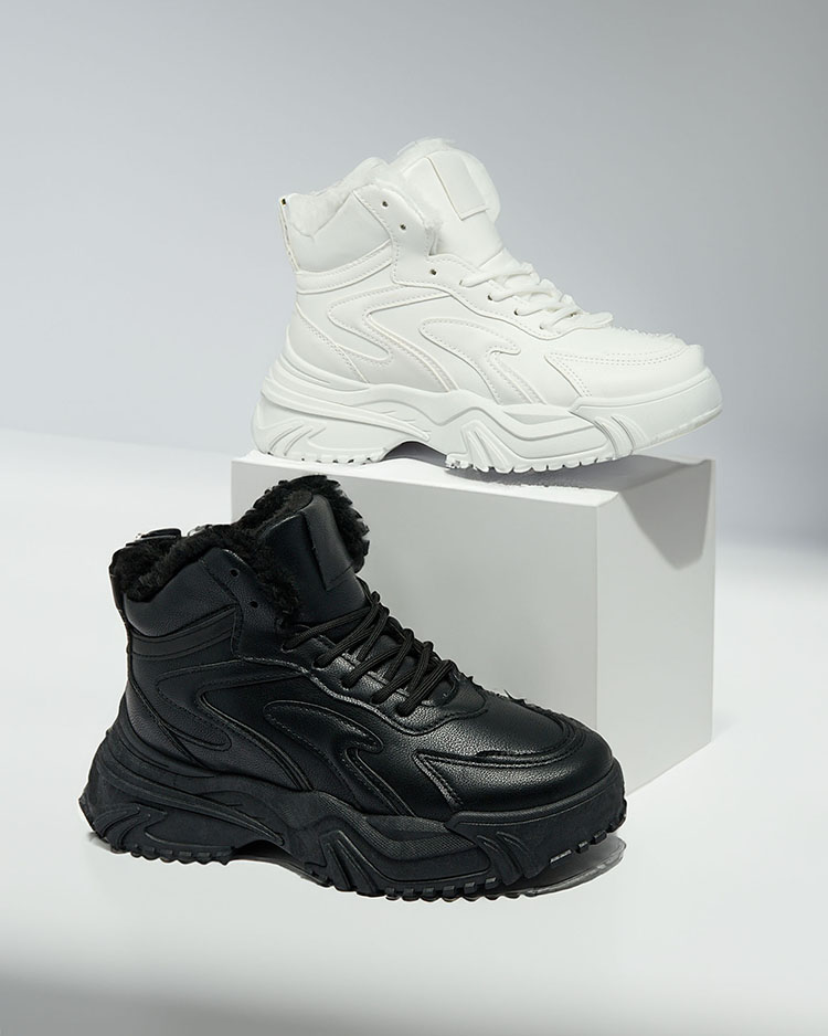 Royalfashion Женские утепленные мехом кроссовки Forraffi