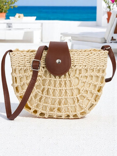 Royal Fashion Small Straw Boho Mini Women's Handbag