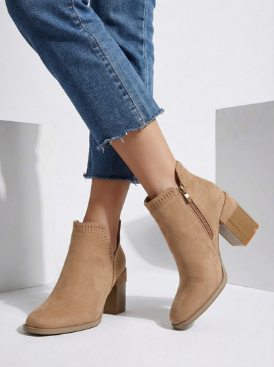 Royalfashion Women's heeled ankle boots Vettot