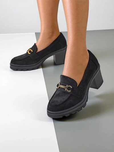 Royalfashion Women's heeled loafers Tollinge