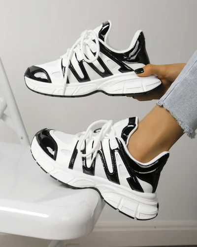 Royalfashion Naisten urheilukengät paksummalla pohjalla Loness