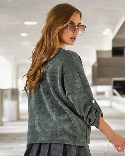 Женский свитер в обтяжку Royalfashion