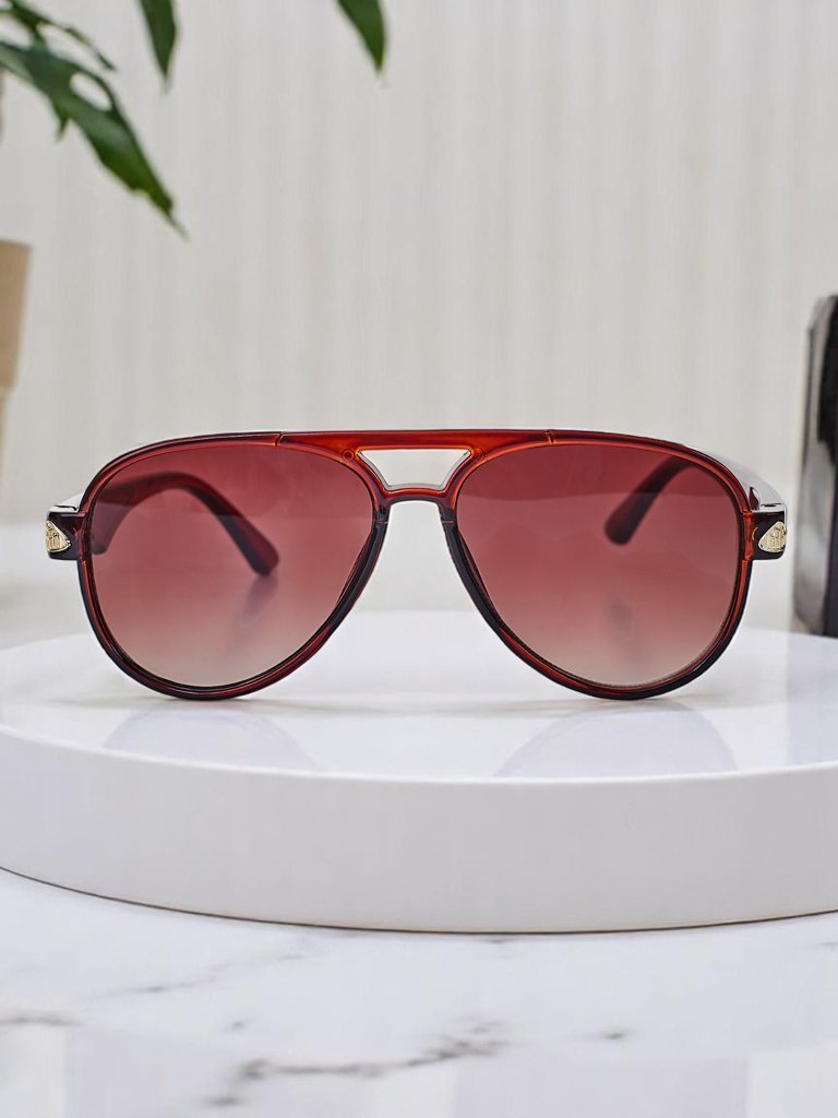 Royalfashion Päikeseprillid dekoreeritud sangadega Shadow Aviator