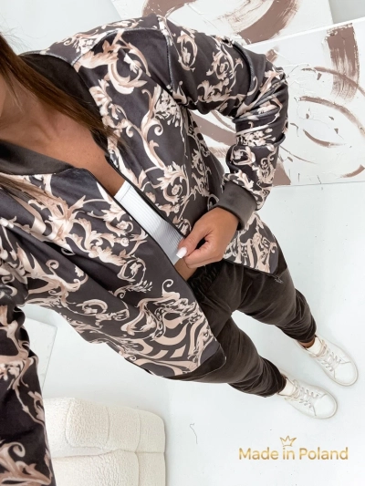 Хлопковый женский спортивный костюм