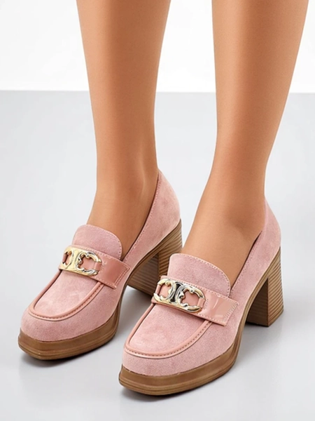 Royalfashion Naisten mokkasiinit korkopohjalla Qeroy