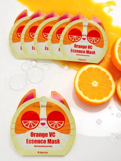 Sheet Face Mask Orange - Moisturizing