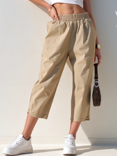 Royalfashion Naiste Sirged Püksid Materjal 7/8