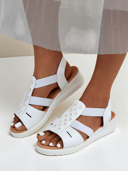 Royal Fashion Women's Low Wedge Sandals Sora