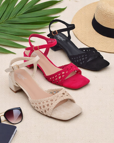 Royalfashion Women's openwork sandals Azopi