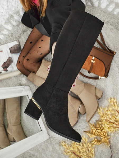 Royalfashion Women's boots on a heel Niefio