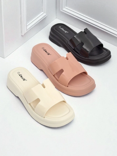 Royalfashion Naiste plätud paksema tallaga Nova Gloss