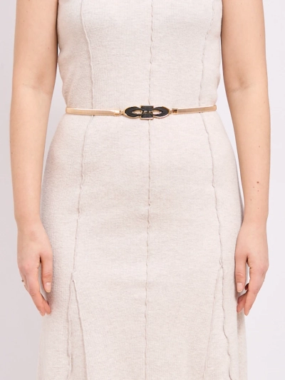 Women's Gold Metal Belt Callista - Italian Style Elegance