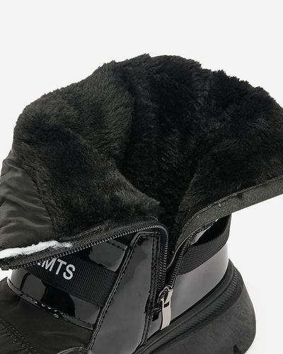 Royalfashion Naiste mustad lumesaapad Fiellar