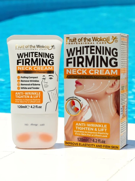 Lifting and Illuminating Neck Cream with Massager