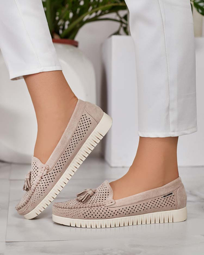 Royalfashion Women's openwork moccasins Molaffa