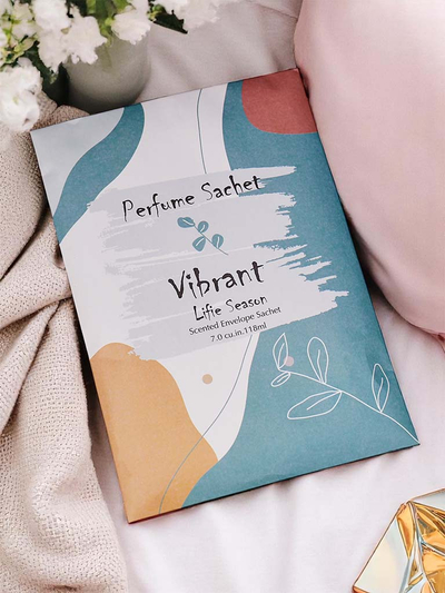 Fragrant sachets for cars, handbags, closets, and bathrooms. Vibrant.