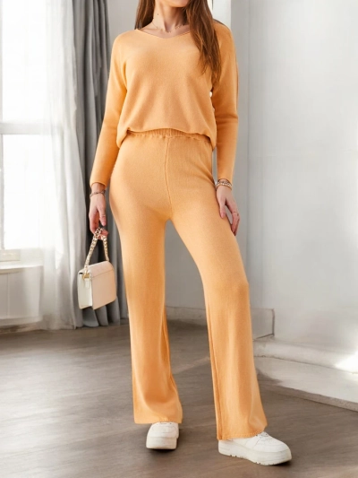 Royalfashion Women's sweater set