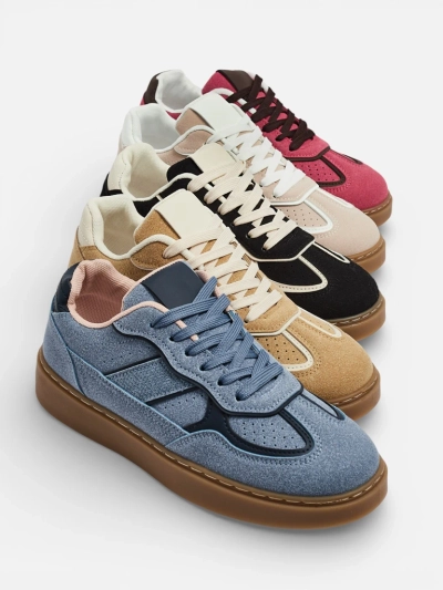 Luna Women's Beige Ecological Casual Sneakers for Spring