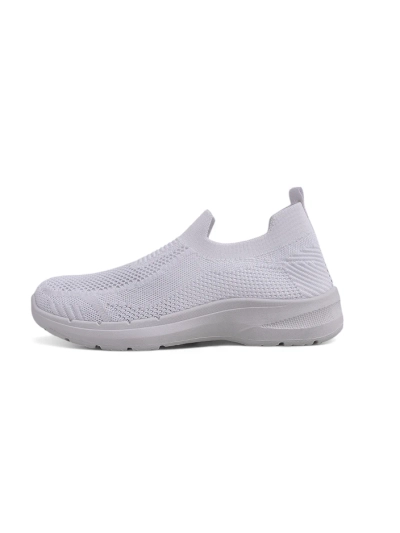 Valged naiste slip-on tossud Aura Bianca – kerged ja hingavad suveks ja kevadeks