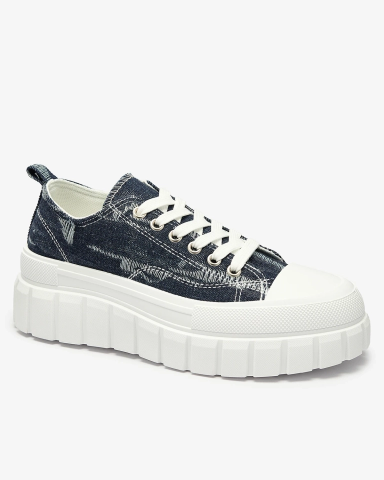 Navy Blue Elysium Sneakers