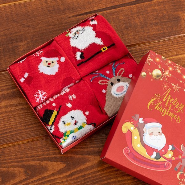 Laste jõulusokid 4 / pakk - Sokid