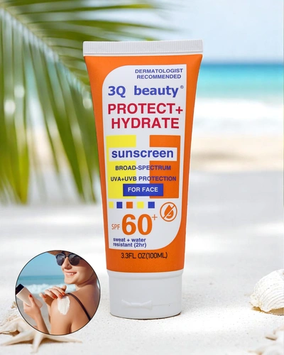 3Q Beauty veekindel näo päikesekaitsekreem SPF 60