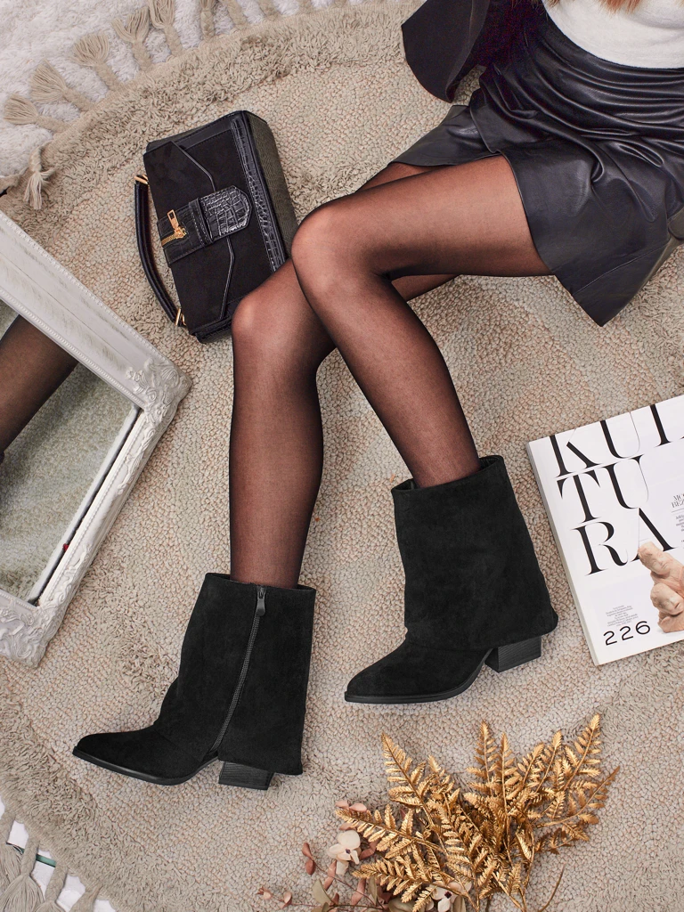 Women's Moon Whisper ankle boots with a closed upper