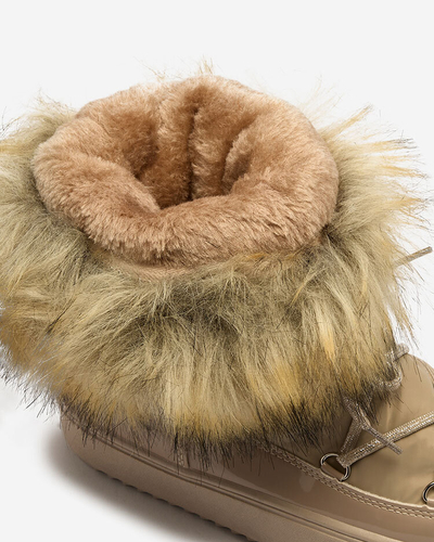 Royalfashion Helepruunid liibuvad a'la lumesaapad naistele Gomllo