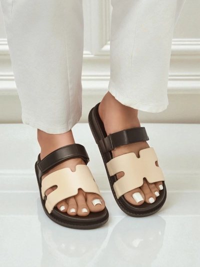 Royalfashion Women's eco-leather sandals FlexiComfi