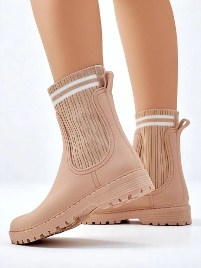 Royalfashion Naiste vihmabootsid kõrgema kangaslisandiga Scarlesa