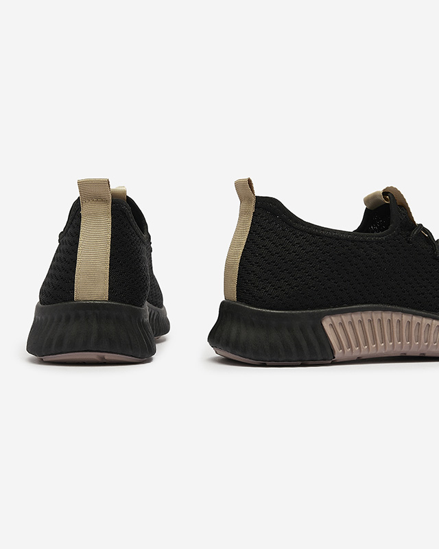 Mustad naiste spordijalatsid pruuni sisekattega Keteti - Jalatsid