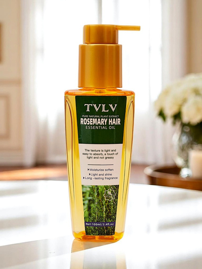 Rosemary hair oil moisturizing and softening hair