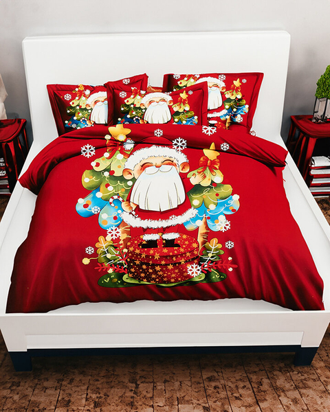 Royalfashion Mustriline voodipesu 200x220 3-osaline komplekt