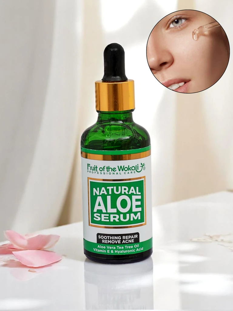 Fruit of the Wokali - Soothing and Regenerating Face Serum with Aloe